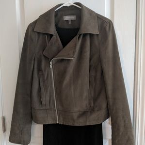 Bagatelle Faux Suade Moto Jacket - S